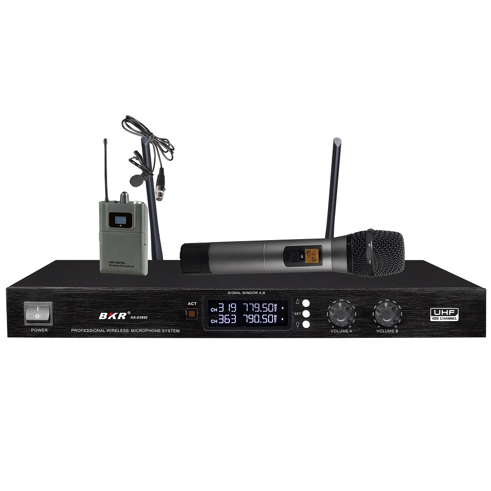 Hệ thống âm thanh BKR KX-D3820 - Micro cầm tay